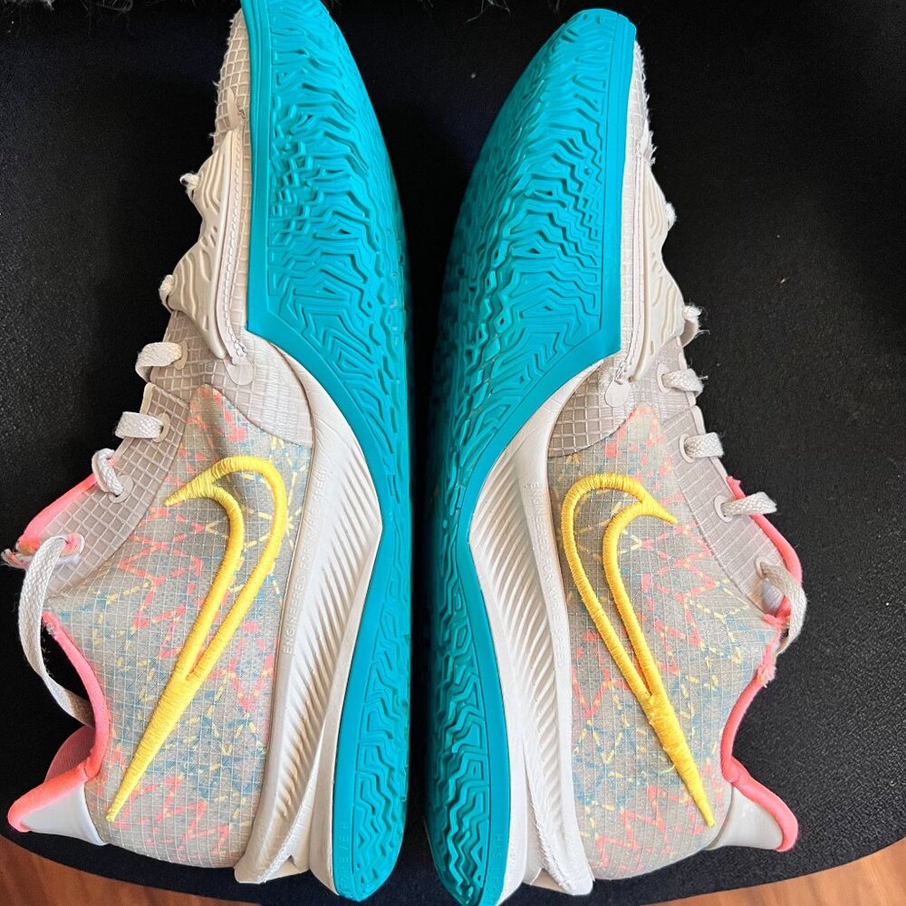 Nike Kyrie Low 4 N7 Basketball Shoes Mens 13 Desert Sand Citron beige, - Picture 10 of 16